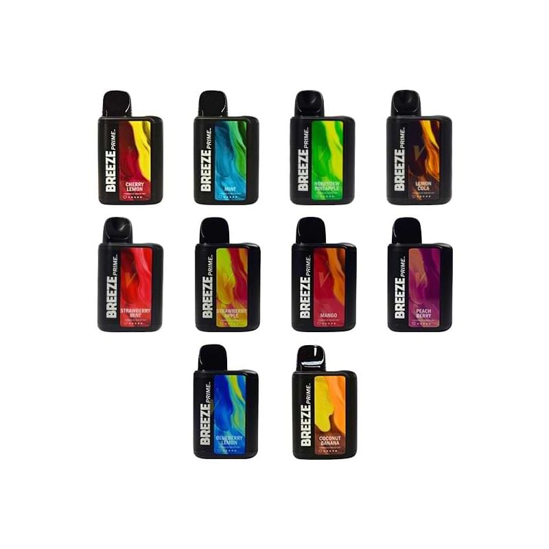 Breeze Prime Flavors | City Smokers